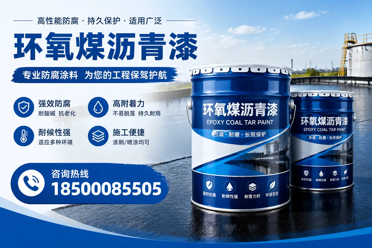 环氧煤沥青漆与其他漆类的比较，郑州用户的选择依据